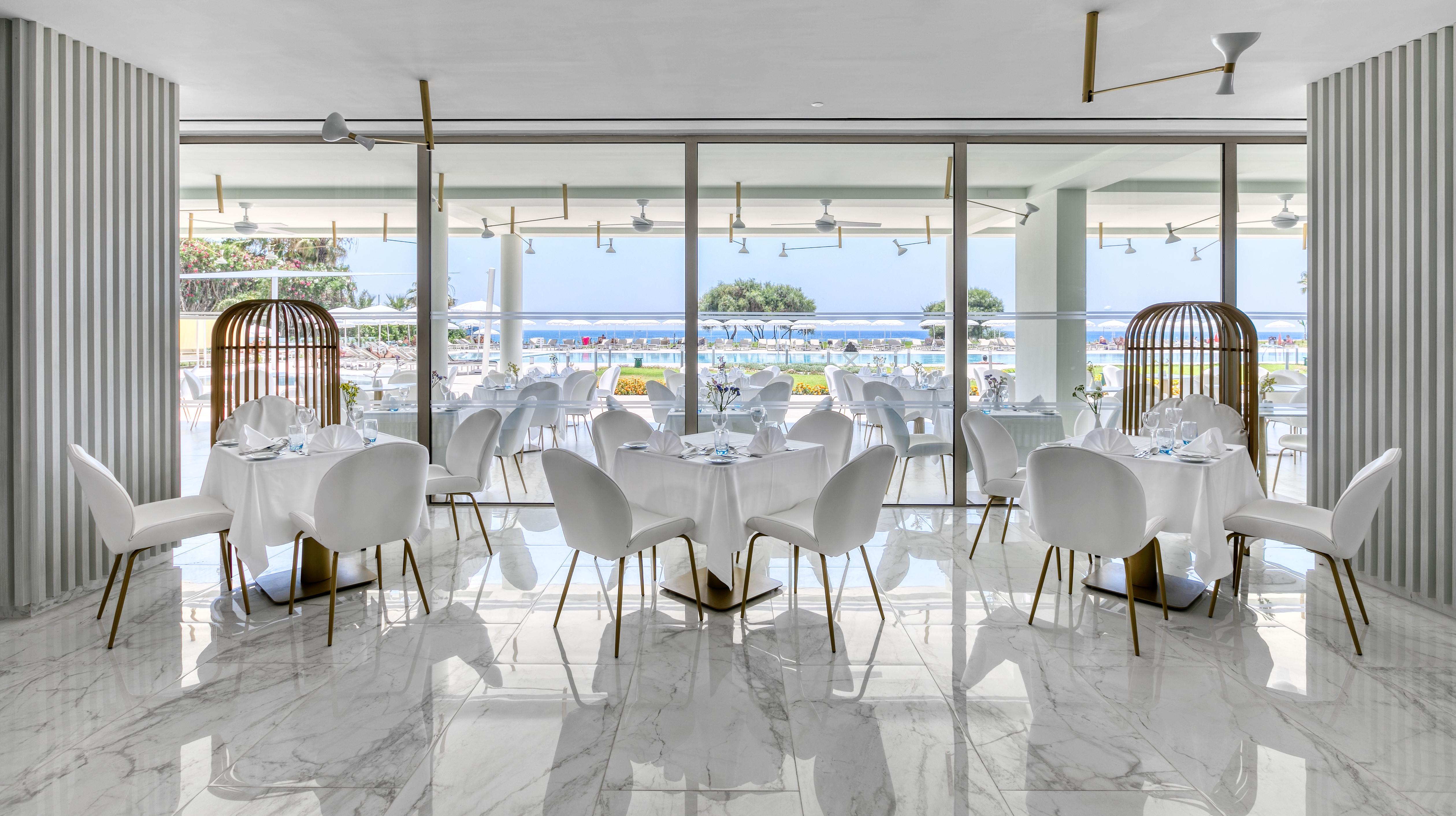 Ivi Mare - Designed For Adults By Louis Hotels Geroskipou Exteriér fotografie Restaurant