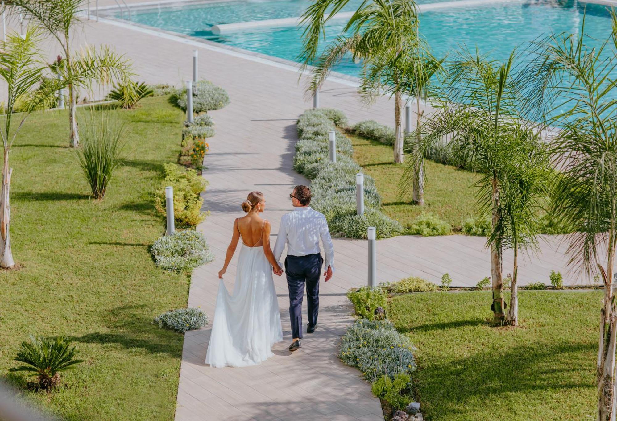 Ivi Mare - Designed For Adults By Louis Hotels Geroskipou Exteriér fotografie Wedding at the resort
